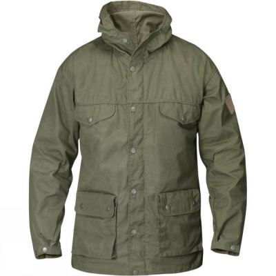 Chaquetas Fjallraven Greenland Hombre - Verde Oliva - Chile LVD873125